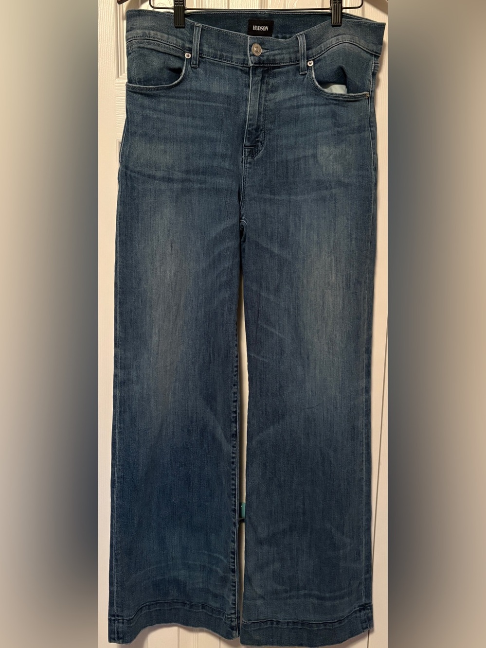Hudson Jeans Dani High-Rise Wide-Leg in Heirloom Soft (HESO) Size 32